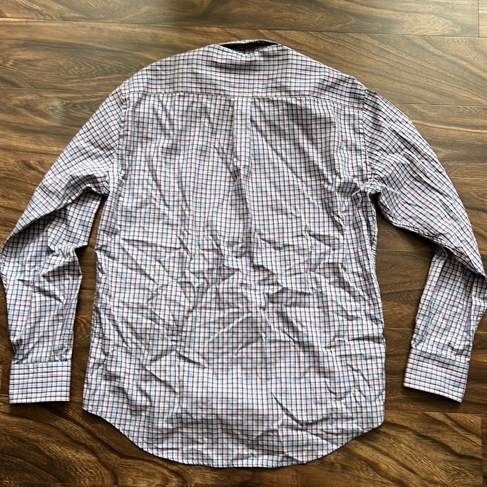 Peter Millar Long Sleeve Button-Down Button Colla… - image 5